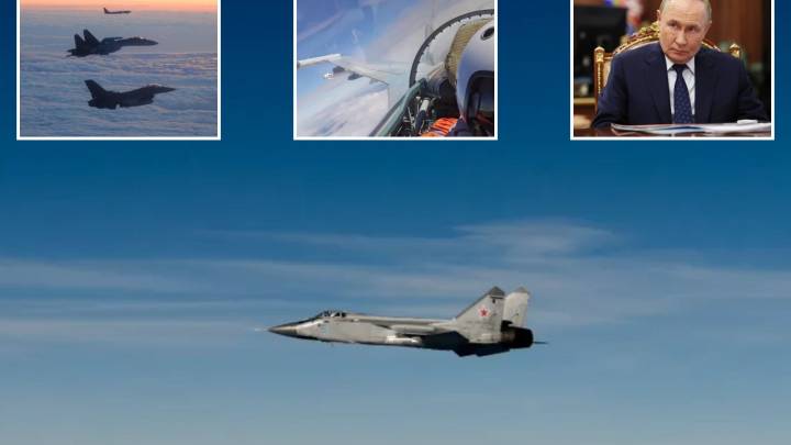 ‘It will be WAR’: Russia’s WW3 warning to West if Nato acts on threat to down Putin’s jets as tensions reach new heights