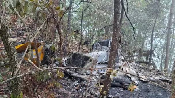 Localizan aeronave de CFE caída en Jalisco; hay dos muertos
