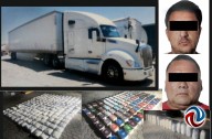 Decomisan 300 kilos de droga en un tráiler; detuvieron a dos