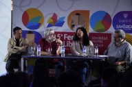 Conversatorio de Identidad Santiagueña en la 15° Feria del Libro en Santiago
