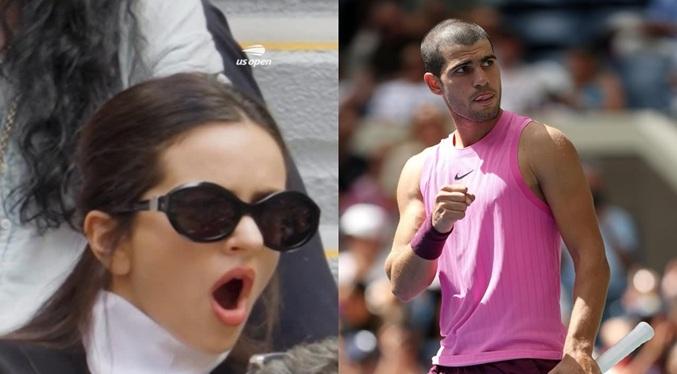 ¡Rosalía levanta el ánimo de Alcaraz durante el Abierto de EE. UU.! (+Video)