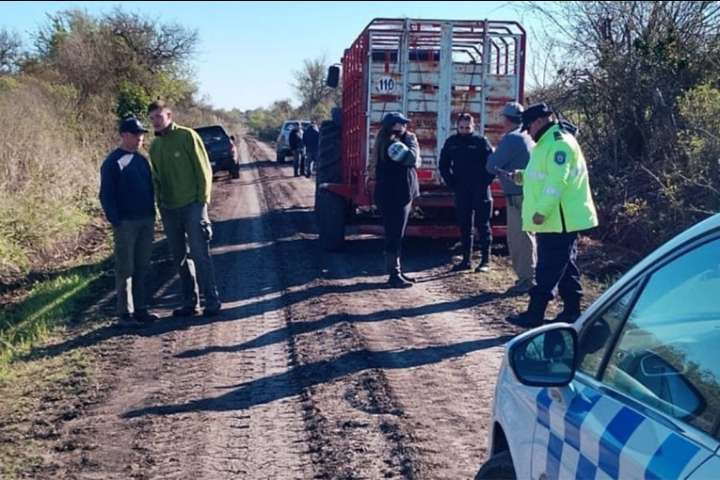 Vecinos denunciaron la presencia de cazadores con galgos en un campo sin autorización