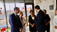 Barbón promete "presionar" al Gobierno de España por la estación intermodal de Gijón y el acceso al Puerto