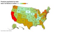 California workers get the nation’s highest premium pay