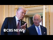 Watch: Trump makes second state visit to U.K., meets with King Charles