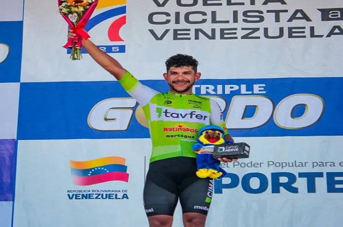 Linarez gana tercera etapa de Vuelta a Venezuela