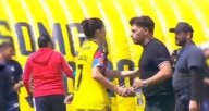 El gesto polémico de Kiana Palacios a Villacampa que revela su enojo