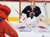 Flames goalie on challenging winter: ‘I'm glad it happened’