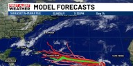 The tropics are heating up as the Suncoast gets more rain.