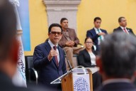 Destaca Rodrigo Reyes coordinación entre los distintos niveles de gobierno en informe de gobierno de Miguel Varela