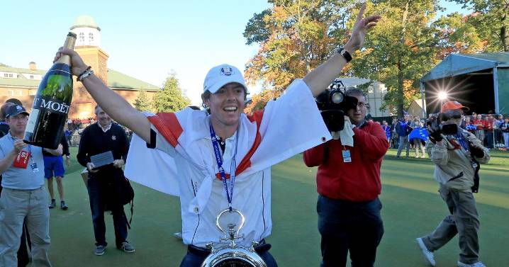 The incredible Rory McIlroy story as he found his wife and sealed Ryder Cup glory thanks to a police escort