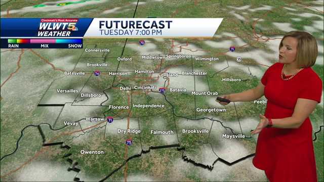 Morning Rain Today, More Tomorrow