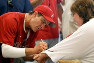 When Charlie Sheen visited Alabama to help victims of a deadly tornado