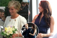 Meghan Markle wears Carolina Herrera dress, Princess Diana’s watch with Prince Harry