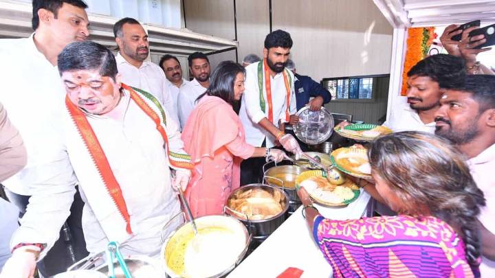 New Indiramma Canteens offering breakfast at Rs 5 inaugurated in Hyderabad