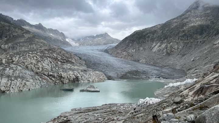 Melting glaciers mean an uncertain future for Europe’s rivers : NPR