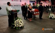 Exige alcalde justicia por policía caído en Uruapan