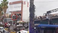 Captan a Hombre Caminando sobre Cables Cerca de Metro Camarones en CDMX: VIDEO