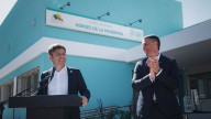 Kicillof: "El domingo las urnas le dijeron basta al que ajusta" El gobernador bonaerense efectuó fuertes críticas al gobierno de Javier Milei durante una serie de actividades que encabezó en la Quinta
