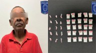 Sorprenden a "abuelito" en posesión de cocaína en el Centro