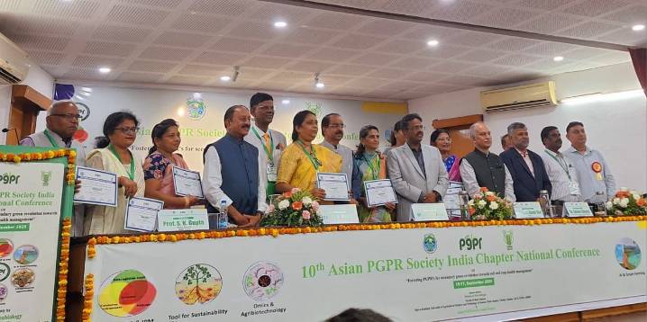 10th Asian PGPR Society India Chapter National Conference Concludes in Jammu; New Executive Committee Announced for 2025