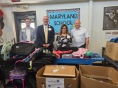 Abrazo Central donates school supplies to Maryland School in Phoenix