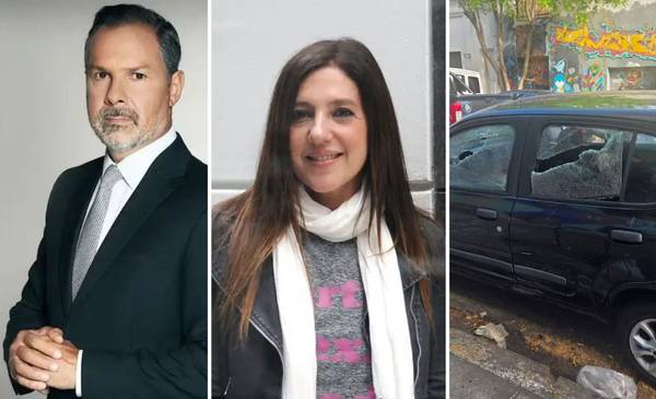 Brutal agresión al auto de Gato Sylvestre en pleno Palermo