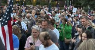 Candlelight vigil for Charlie Kirk in Eugene draw hundreds of attendees