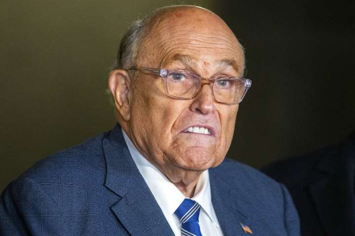 Trump says he’s awarding former New York Mayor Rudy Giuliani the Presidential Medal of Freedom