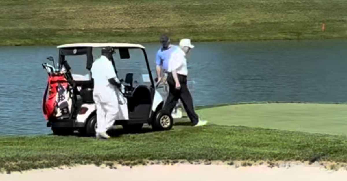 Trump Slips in Another Unscheduled Golf Trip