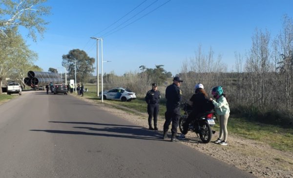 Secuestraron motos en el camino a Arroyo Pareja