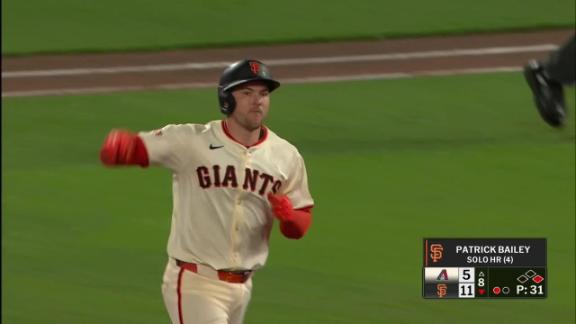 Logan Webb pitches 6 solid innings, Giants hit 5 homers in 11