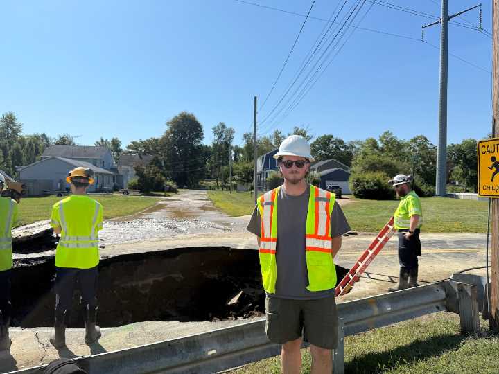 Road closure in Chicopee because of large sinkhole, PD says