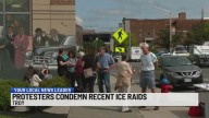 ICE protest outside Troy City Hall
