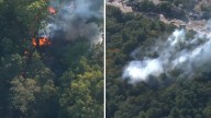 Fire sends smoke above Boston neighborhoods Thursday
