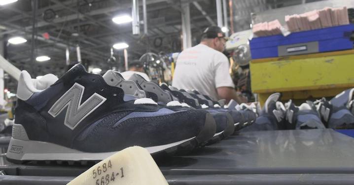 New Balance celebrates expanded Central Maine factory in Skowhegan