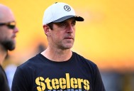 Steelers' Aaron Rodgers Shuts Down Question on Revenge Game Against Jets