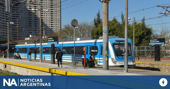 Habilitaron el andén 2 de la estación Kosteki y Santillán para formaciones eléctricas de la línea Roca