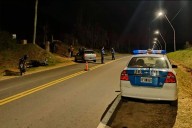 Choque frontal dejó a un motociclista con fractura expuesta en Concordia