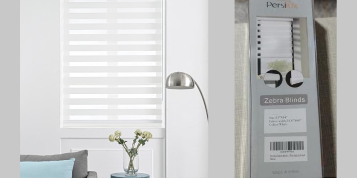 Blinds sold on Amazon recalled for entanglement, strangulation risks