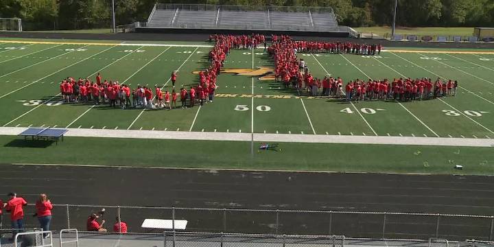 Hunger walk held at Johnson Central