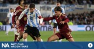 Messi tuvo una de las llegadas más claras de Argentina ante Venezuela