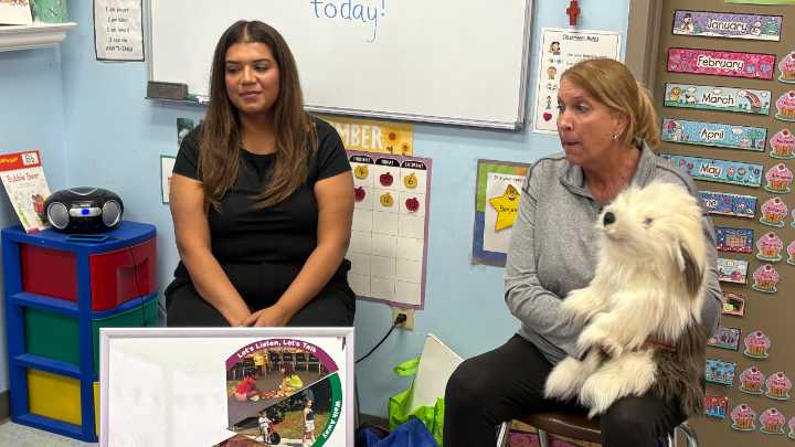 Peacemakers go into schools to teach students about conflict resolution