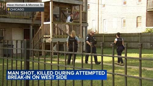 Chicago shooting today: Concealed-Carry License holder fatally shoots man trying to break into West Monroe Street home, police say