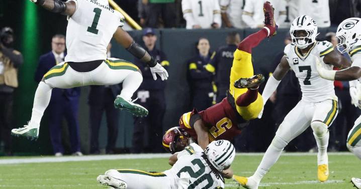 Commanders QB Jayden Daniels has a knee injury and his status for game vs. Raiders is unknown