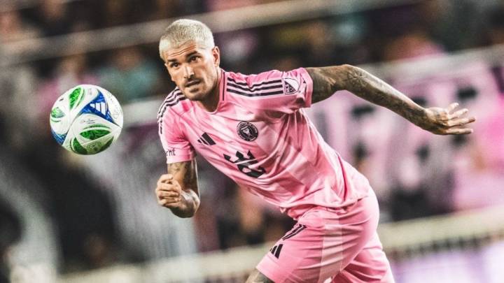 MLS sancionó a De Paul por fingir una falta en la última goleada de Inter Miami