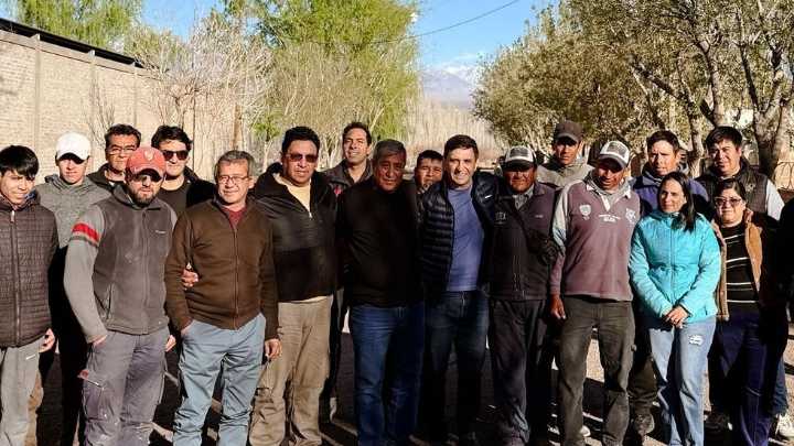 Andino sumó a un cacique peronista clave del interior de San Juan
