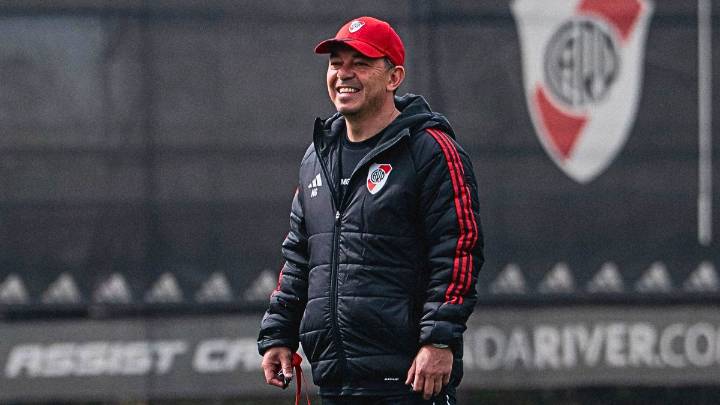 Gallardo debe tomar decisiones en River entre el partido con Estudiantes y la ida con Palmeiras