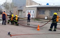 Egresaron 56 bomberos voluntarios de La Pampa