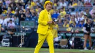 Watch this Savannah Bananas player make wild game